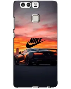 Чохол для Huawei P9 з картинкою «Nike та суперкар»