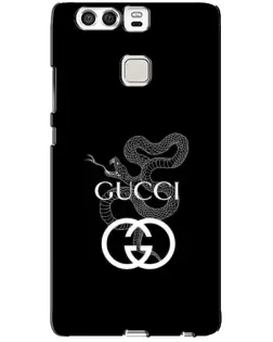 Чохол для Huawei P9 з картинкою «Gucci — срібна змія»