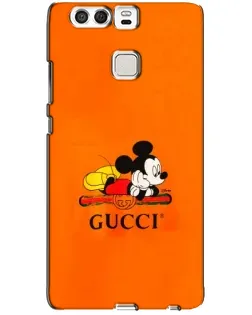 Чохол для Huawei P9 з картинкою «Міккі Маус Gucci — помаранч»