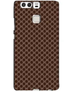 Чохол для Huawei P9 з картинкою «Gucci — шоколадна сітка»