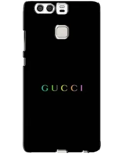 Чохол для Huawei P9 з картинкою «Gucci — неоновий мінімалізм»