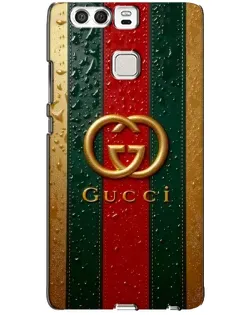 Чохол для Huawei P9 з картинкою «Gucci — фірмова смуга та золото»