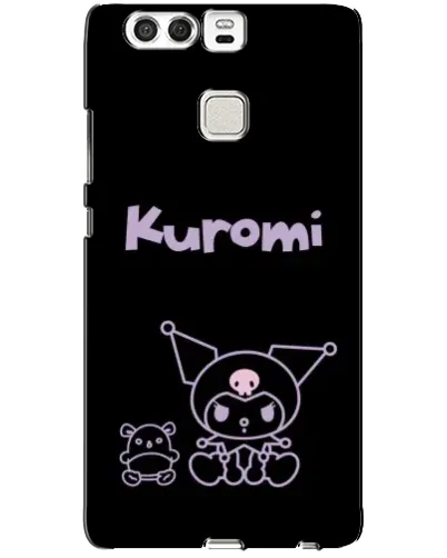 Чохол для Huawei P9 з картинкою «Kuromi — чорний мінімалізм» Чохол для Huawei P9 з картинкою «Kuromi — чорний мінімалізм»
