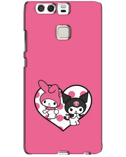 Чохол для Huawei P9 з картинкою «Kuromi та My Melody» Чохол для Huawei P9 з картинкою «Kuromi та My Melody»