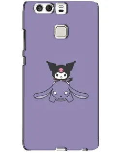 Чохол для Huawei P9 з картинкою «Kuromi на ліловому фоні»