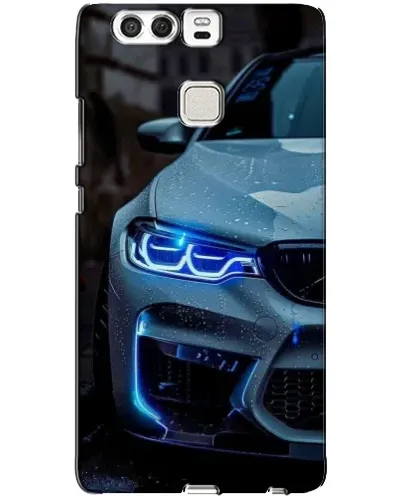 Чохол для Huawei P9 з картинкою «Погляд BMW з синіми фарами» Чохол для Huawei P9 з картинкою «Погляд BMW з синіми фарами»