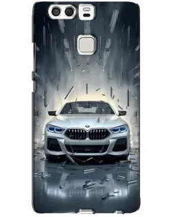 Чохол для Huawei P9 з картинкою «BMW у світлі фар»