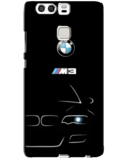 Чохол для Huawei P9 з картинкою «Мінімалістичний принт BMW M3»