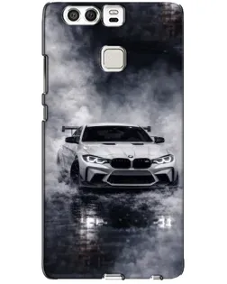 Чохол для Huawei P9 з картинкою «BMW крізь туман»