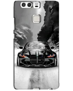 Чохол для Huawei P9 з картинкою «BMW — акварельний дрифт»