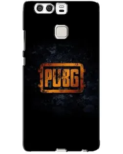 Чохол для Huawei P9 з картинкою «PUBG — золотий логотип»