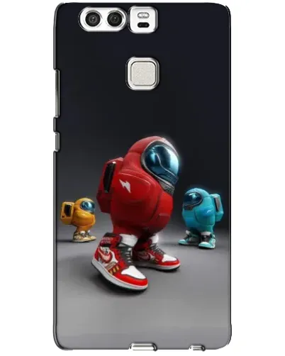 Чехол для Huawei P9 с картинкой «Among Us — 3D стиль»