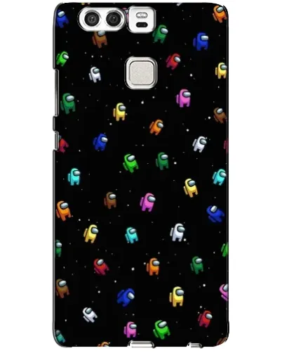 Чехол для Huawei P9 с картинкой «Экипаж Among Us»