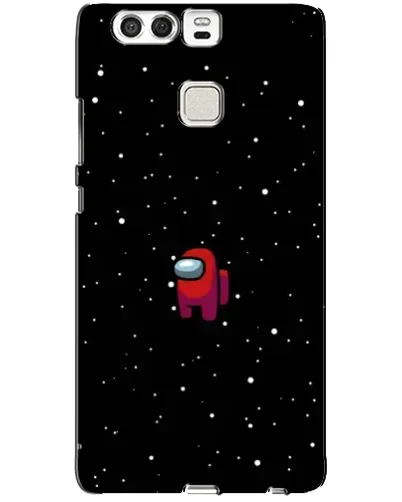 Чехол для Huawei P9 с картинкой «Красный Among Us»