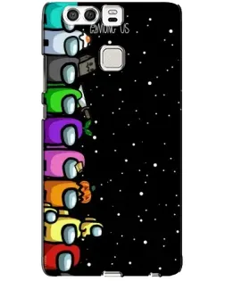 Чохол для Huawei P9 з картинкою «Команда Among Us» Чохол для Huawei P9 з картинкою «Команда Among Us»