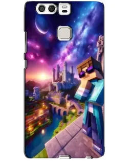 Чохол для Huawei P9 з картинкою «Стів та космос» Чохол для Huawei P9 з картинкою «Стів та космос»
