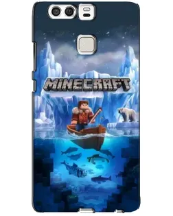 Чохол для Huawei P9 з картинкою «Minecraft льодянийсвіт» Чохол для Huawei P9 з картинкою «Minecraft льодянийсвіт»