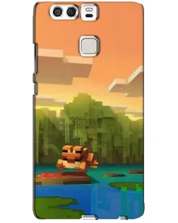Чохол для Huawei P9 з картинкою «Майнкрафт захід сонця» Чохол для Huawei P9 з картинкою «Майнкрафт захід сонця»