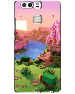 Чохол для Huawei P9 з картинкою «Рожеве дерево Minecraft» Чохол для Huawei P9 з картинкою «Рожеве дерево Minecraft»