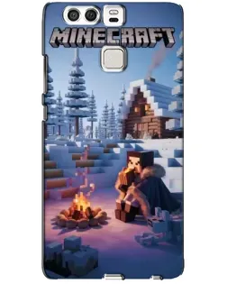 Чохол для Huawei P9 з картинкою «Зимовий Minecraft» Чохол для Huawei P9 з картинкою «Зимовий Minecraft»