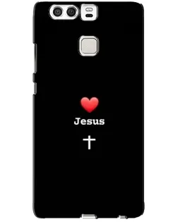 Чохол для Huawei P9 з картинкою «Серце - Jesus»