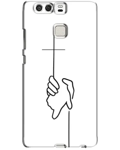 Чохол для Huawei P9 з картинкою «Рука тримає» Чохол для Huawei P9 з картинкою «Рука тримає»
