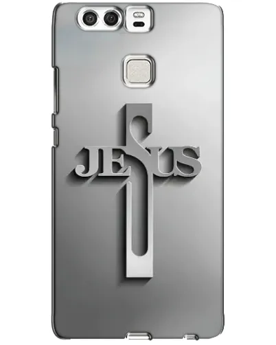 Чехол для Huawei P9 с картинкой «Металлический крест Jesus» Чехол для Huawei P9 с картинкой «Металлический крест Jesus»