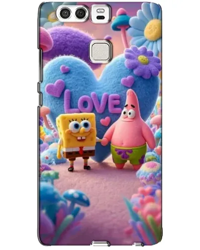 Чехол для Huawei P9 с картинкой «Губка Боб Патрик» Чехол для Huawei P9 с картинкой «Губка Боб Патрик»