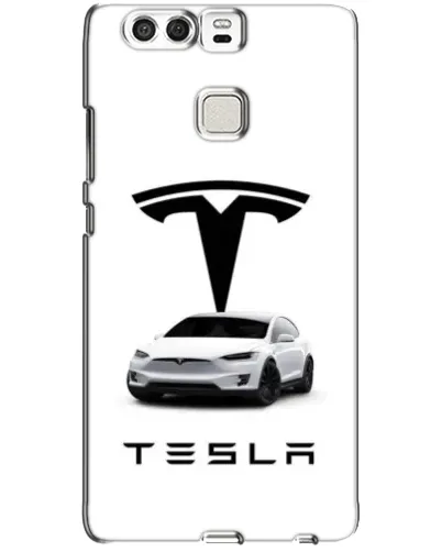 Чохол для Huawei P9 з картинкою «Tesla White Style»