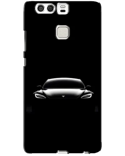 Чохол для Huawei P9 з картинкою «Фари Tesla Night»