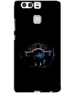 Чохол для Huawei P9 з картинкою «Салон Audi — кермо»