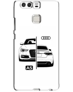Чохол для Huawei P9 з картинкою «Audi — контрастний дизайн»