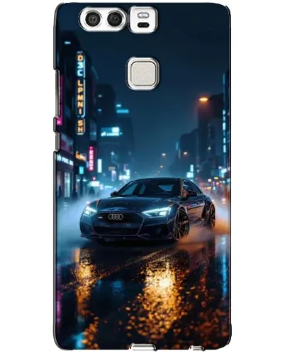 Чохол для Huawei P9 з картинкою «Нічне місто та Audi» Чохол для Huawei P9 з картинкою «Нічне місто та Audi»