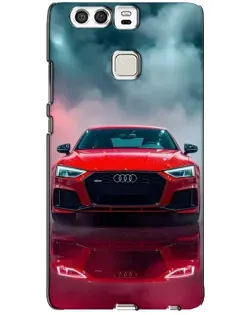 Чохол для Huawei P9 з картинкою «Audi RS — червоний стиль»