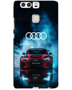 Чохол для Huawei P9 з картинкою «Audi Sport — неон»