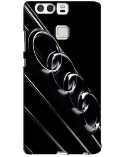 Чохол для Huawei P9 з картинкою «Audi — абстрактні кільця»