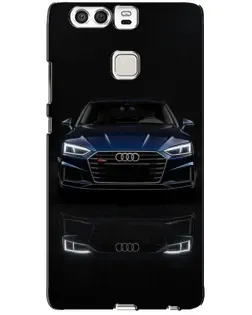 Чохол для Huawei P9 з картинкою «Audi — нічне відображення»