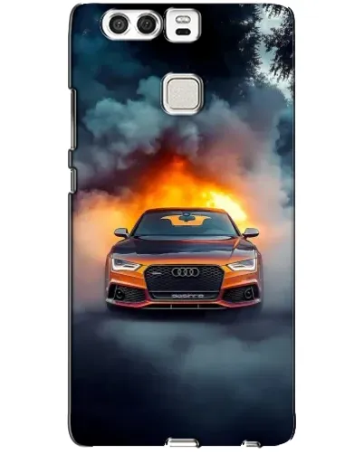 Чохол для Huawei P9 з картинкою «Audi у вогняному диму» Чохол для Huawei P9 з картинкою «Audi у вогняному диму»