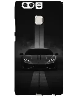 Чохол для Huawei P9 з картинкою «Lamborghini симетрія доріг»