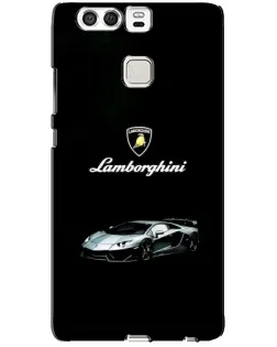 Чохол для Huawei P9 з картинкою «Логотип Lamborghini класика»