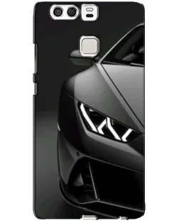 Чохол для Huawei P9 з картинкою «Lamborghini фари деталізація»