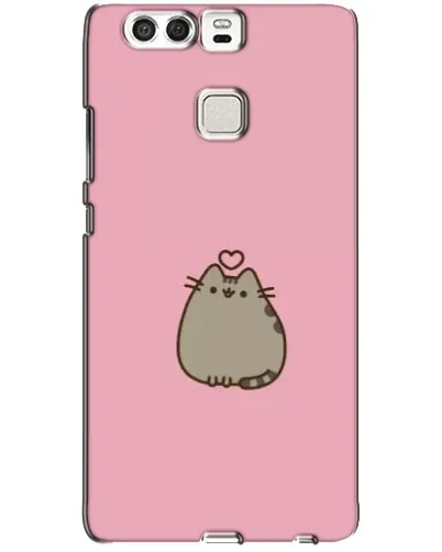 Чехол для Huawei P9 с картинкой «Pusheen сердце»