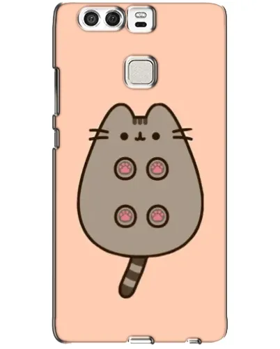 Чехол для Huawei P9 с картинкой «Пушин пузиком кверху»