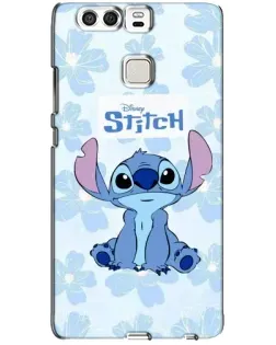 Чохол для Huawei P9 з картинкою «Stitch серед квітів»