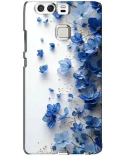 Чохол для Huawei P9 з картинкою «Блакитний квітковий каскад»