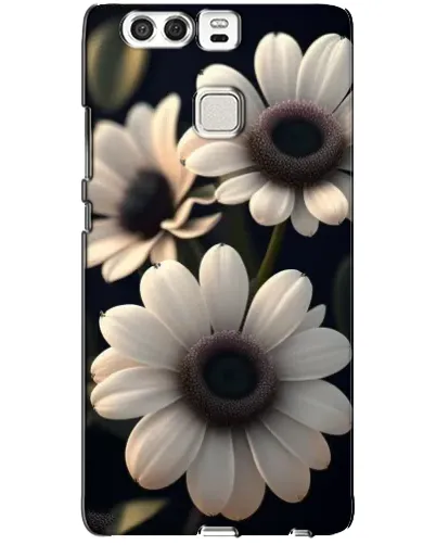 Чехол для Huawei P9 с картинкой «Белые маргаритки макро» Чехол для Huawei P9 с картинкой «Белые маргаритки макро»