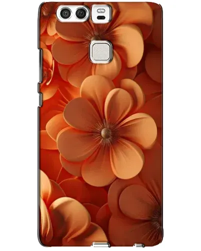 Чехол для Huawei P9 с картинкой «Оранжевый макро цветок» Чехол для Huawei P9 с картинкой «Оранжевый макро цветок»