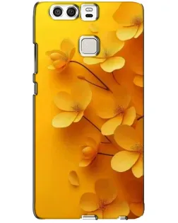 Чохол для Huawei P9 з картинкою «Золоті пелюстки»