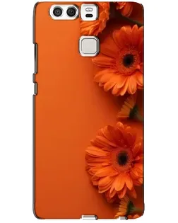 Чохол для Huawei P9 з картинкою «Помаранчеві гербери»