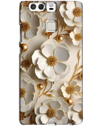 Чехол для Huawei P9 с картинкой «Белие бумажние цвети» Чехол для Huawei P9 с картинкой «Белие бумажние цвети»
